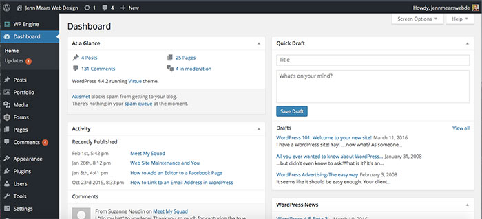 WordPress 101: Welcome to your new site!
